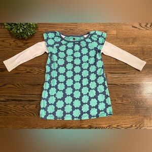 Tea Collection Toddler Girls' Floral Long Sleeve Dress